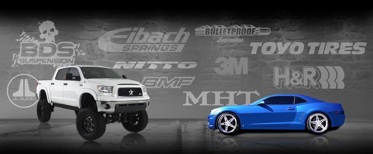 Tire and performance brands carried at Blackhorse